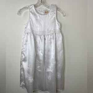 Toffee and Apple White Sleeveless Dress size 7